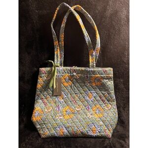 Vera Bradley Gemstone Paisley Small Original Tote Bag NWT MSRP: $80